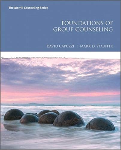 Foundations of Group Counseling (What's New in Counseling) - Original PDF